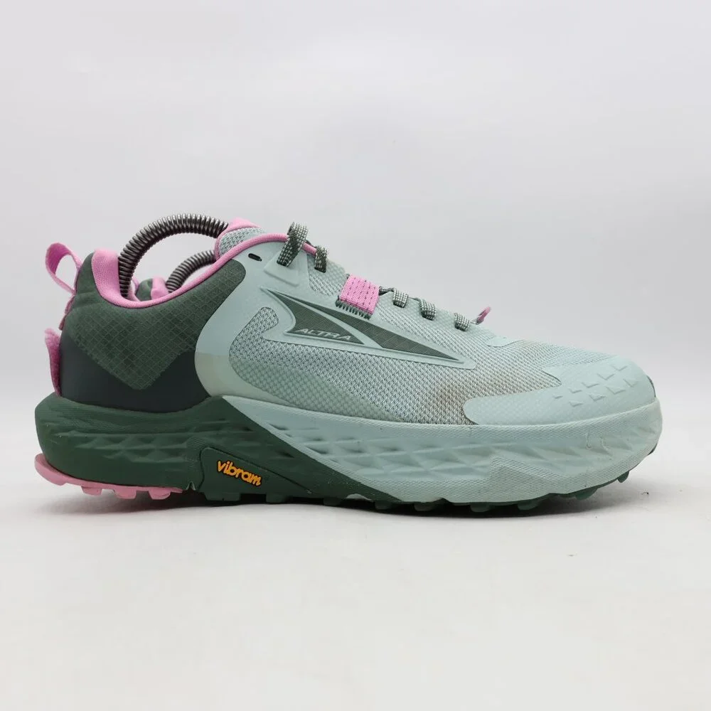 Altra Timp 5 Women's Size 9.5 Green Running Trail Shoes Sneakers AL0A85P6338